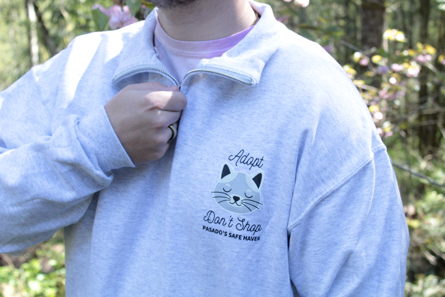 Adopt Don't Shop Sweatshirt