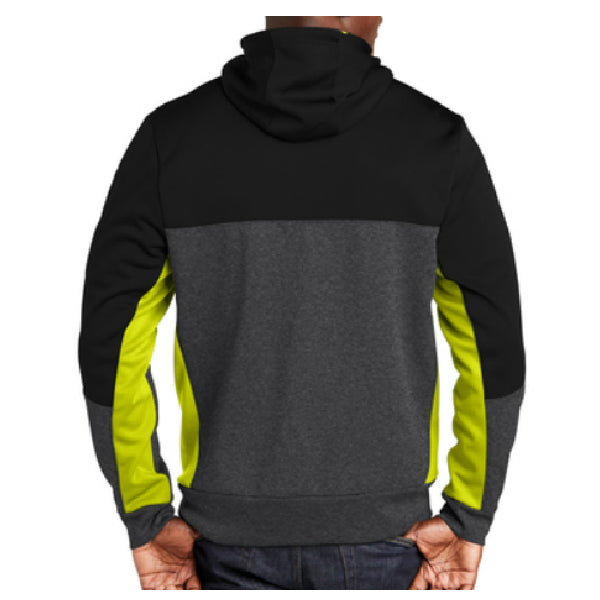 Colorblock Zip Sweatshirt