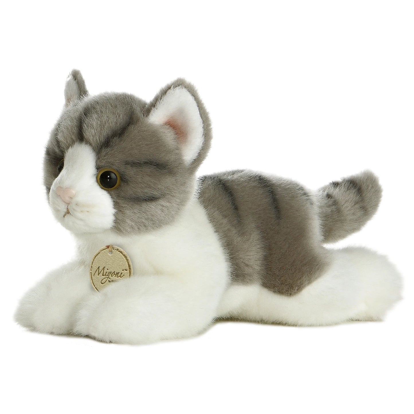 Grey Tabby Cat Plush