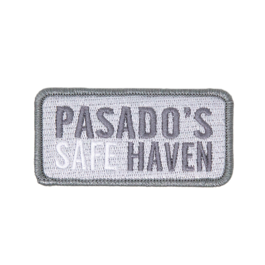 Grey Logo Patch